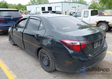 2014 Toyota Corolla Le z USA, uszkodzony, nr VIN 2T1BURHE7EC135166